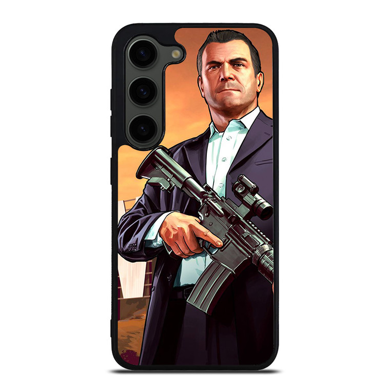 MICHAEL DE SANTA GRAND THEFT AUTO GTA Samsung Galaxy S23 Plus Case Cover