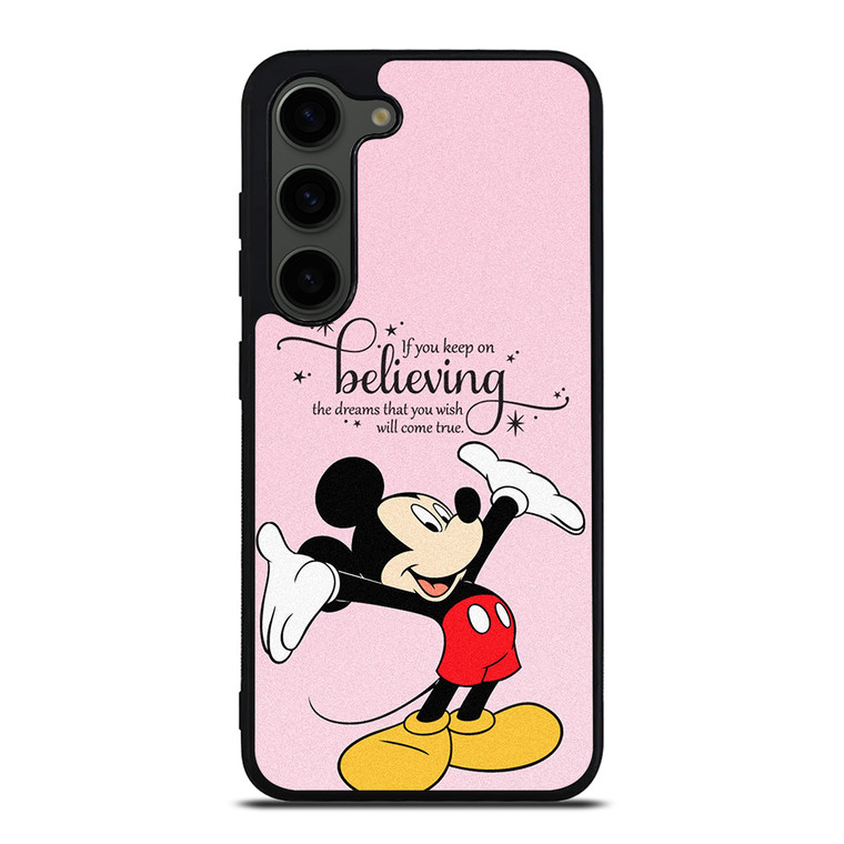 MICKEY MOUSE DISNEY QUOTES Samsung Galaxy S23 Plus Case Cover