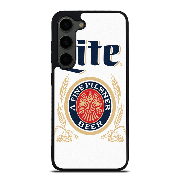 MILLER LITE PILSNER BEER Samsung Galaxy S23 Plus Case Cover