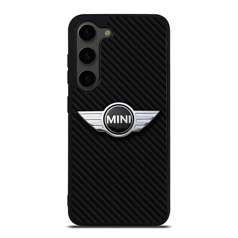 MINI CAR CARBON FIBER Samsung Galaxy S23 Plus Case Cover