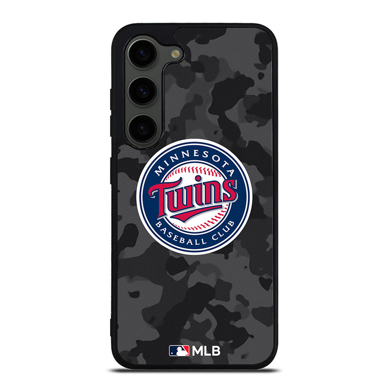 MINNESOTA TWINS BASEBALL BLACK CAMO Samsung Galaxy S23 Plus Case Cover
