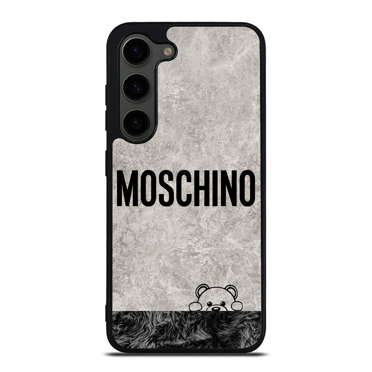 MOSCHINO BEAR HIDING Samsung Galaxy S23 Plus Case Cover