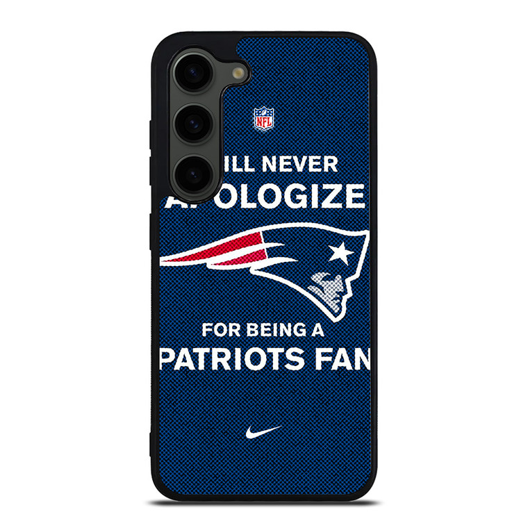 NEW ENGLAND PATRIOTS NFL FOOTBALL FANS Samsung Galaxy S23 Plus Case Cover