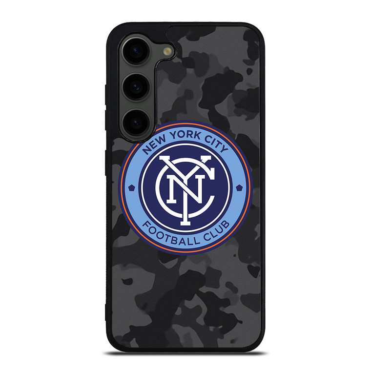 NEW YORK CITY FC MLS BLACK CAMO Samsung Galaxy S23 Plus Case Cover