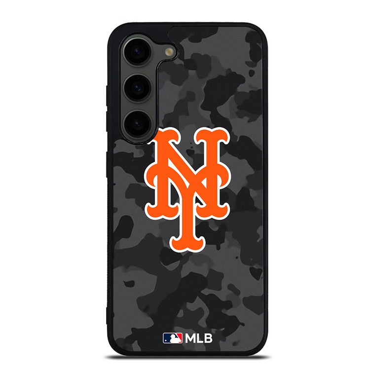 NEW YORK METS BASEBALL BLACK CAMO Samsung Galaxy S23 Plus Case Cover