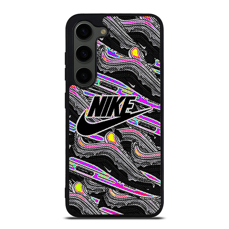 NIKE AIR MAX HOLOGRAPHIC PATTERN Samsung Galaxy S23 Plus Case Cover