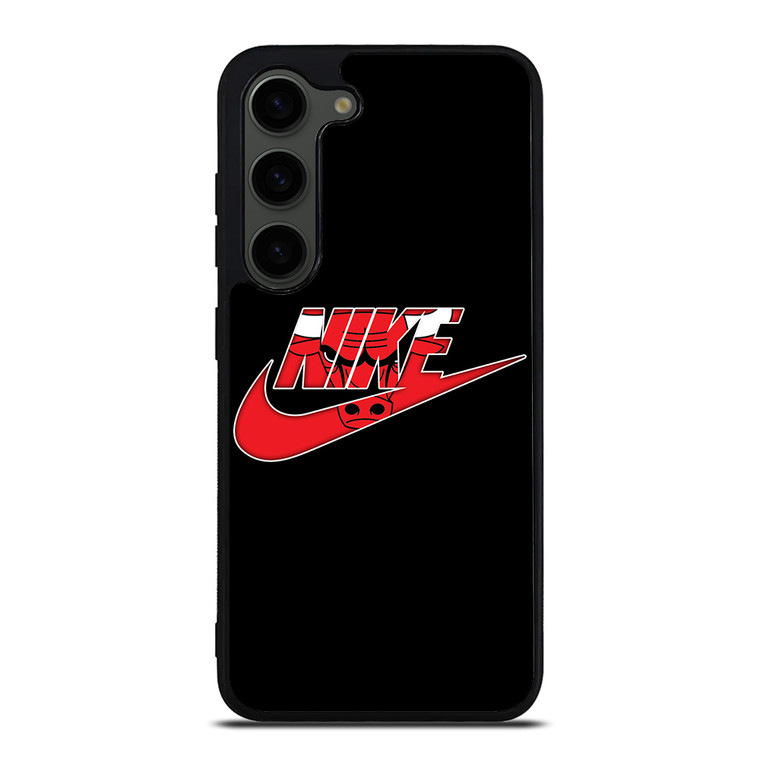 NIKE CHICAGO BULLS SWOOSH Samsung Galaxy S23 Plus Case Cover