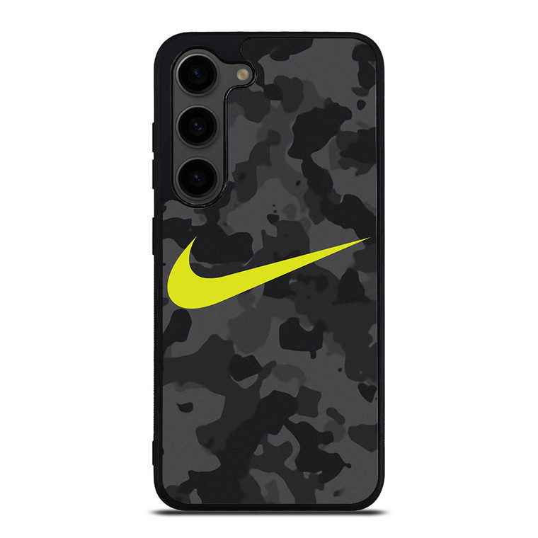 NIKE SWOOSH BLACK CAMO Samsung Galaxy S23 Plus Case Cover