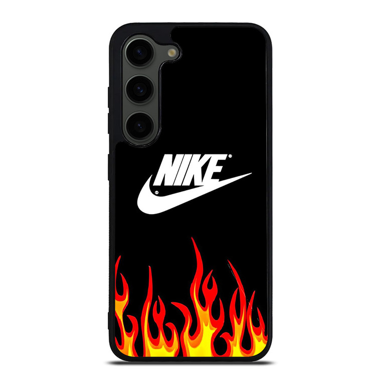 NIKE SWOOSH IN FLAMES Samsung Galaxy S23 Plus Case Cover