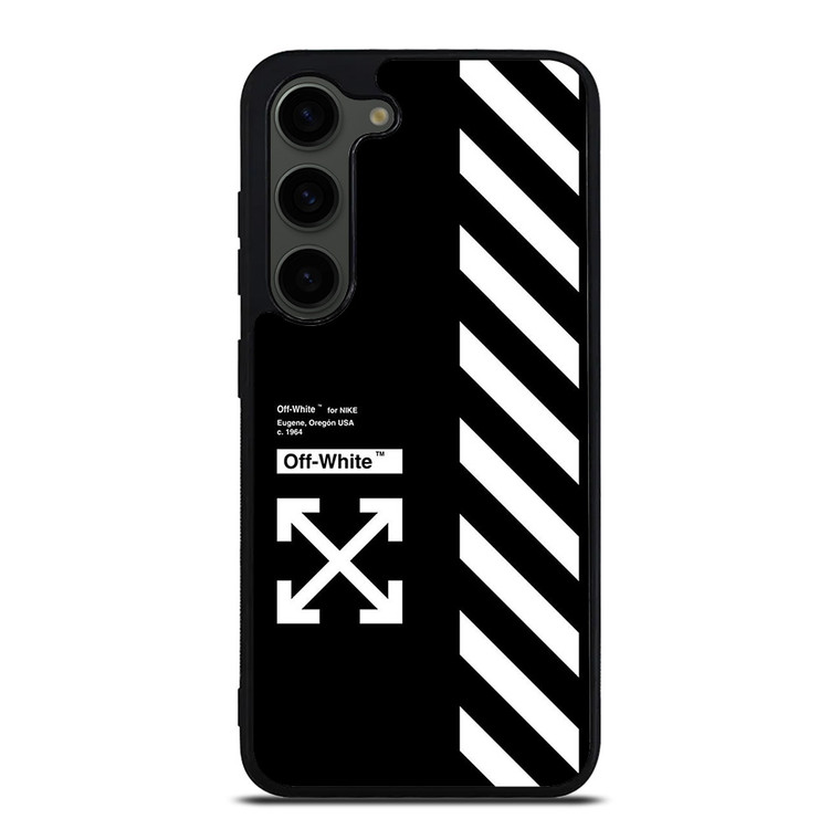 OFF WHITE USA STRIPE Samsung Galaxy S23 Plus Case Cover