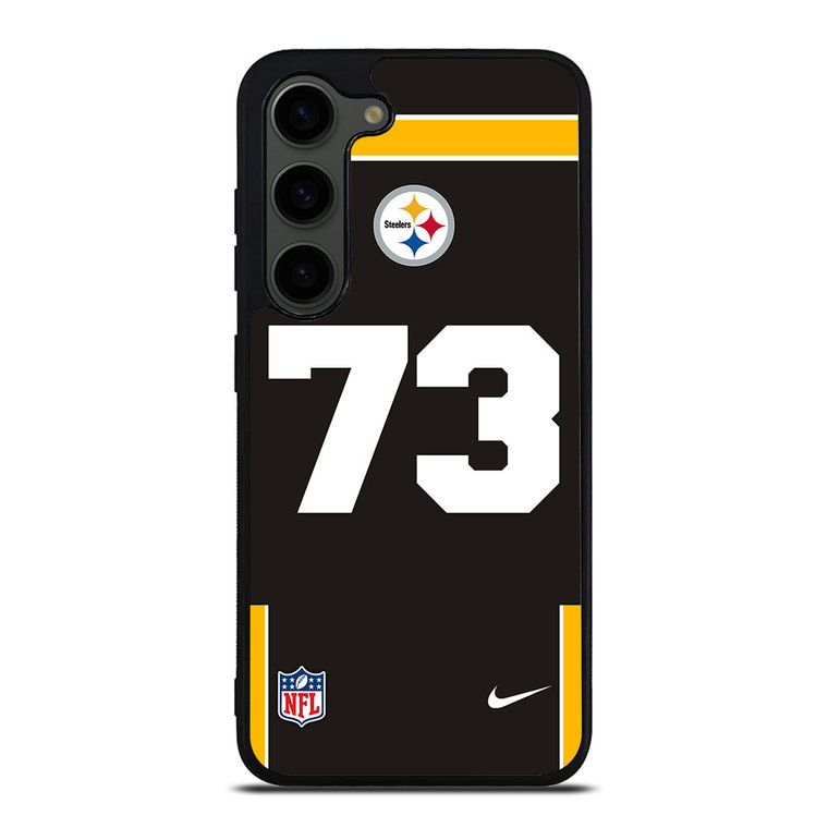 PITTSBURGH STEELERS JOE HAEG 73 NFL NIKE Samsung Galaxy S23 Plus Case Cover