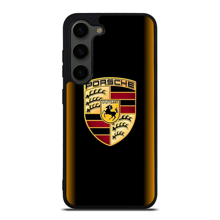 PORSCHE CAR GOLD Samsung Galaxy S23 Plus Case Cover