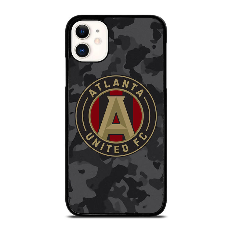 ATLANTA UNITED FC MLS BLACK CAMO iPhone 11 Case Cover