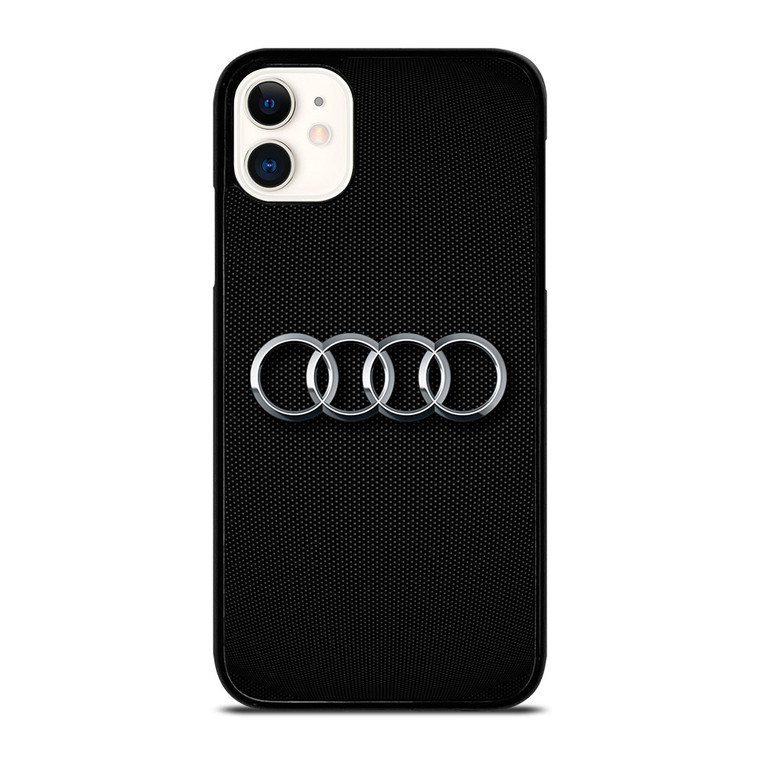 AUDI CARBON FIBER iPhone 11 Case Cover