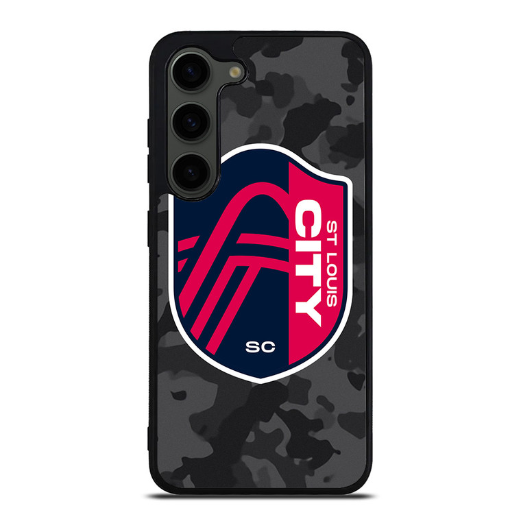 SAINT LOUIS CITY MLS BLACK CAMO Samsung Galaxy S23 Plus Case Cover