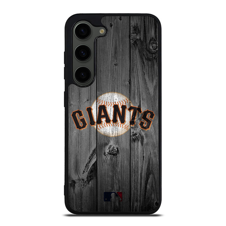 SAN FRANCISCO GIANTS BASEBALL MLB WOOD LOGO Samsung Galaxy S23 Plus Case Cover