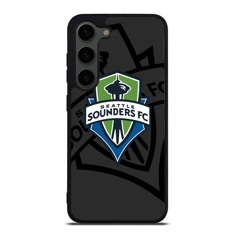 SEATTLE SOUNDERS FC MLS BLACK Samsung Galaxy S23 Plus Case Cover