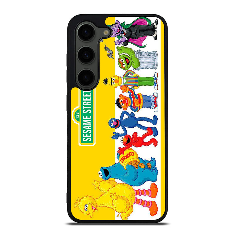 SESAME STREET MUPPETS CHARACTERS Samsung Galaxy S23 Plus Case Cover