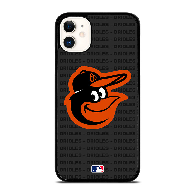 BALTIMORE ORIOLES BASEBALL BLACK iPhone 11 Case Cover