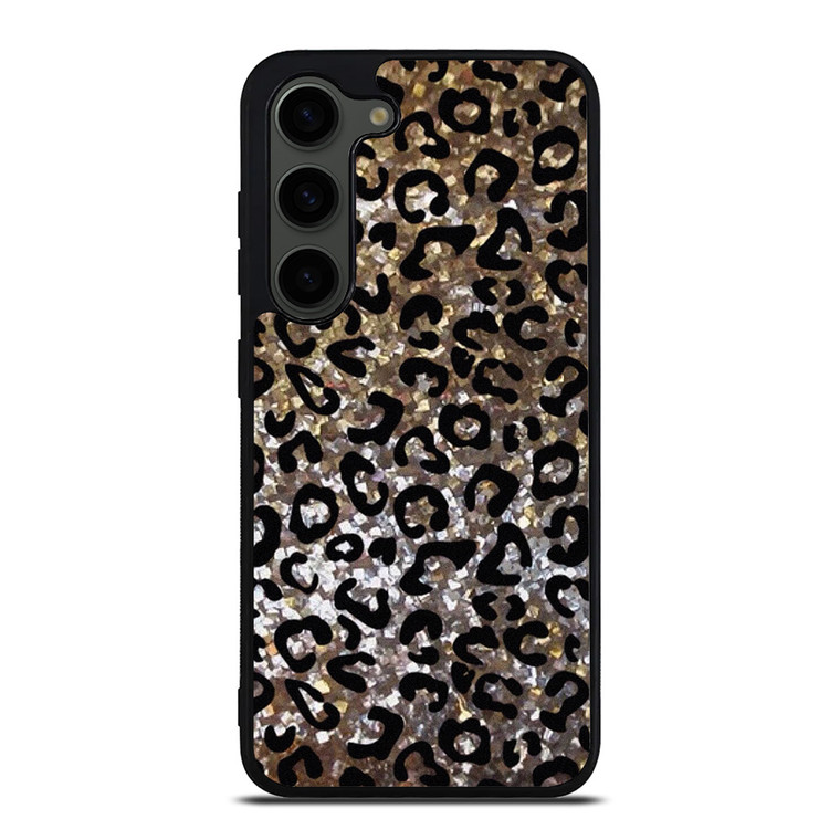 SPARKLY LEOPARD SKIN Samsung Galaxy S23 Plus Case Cover