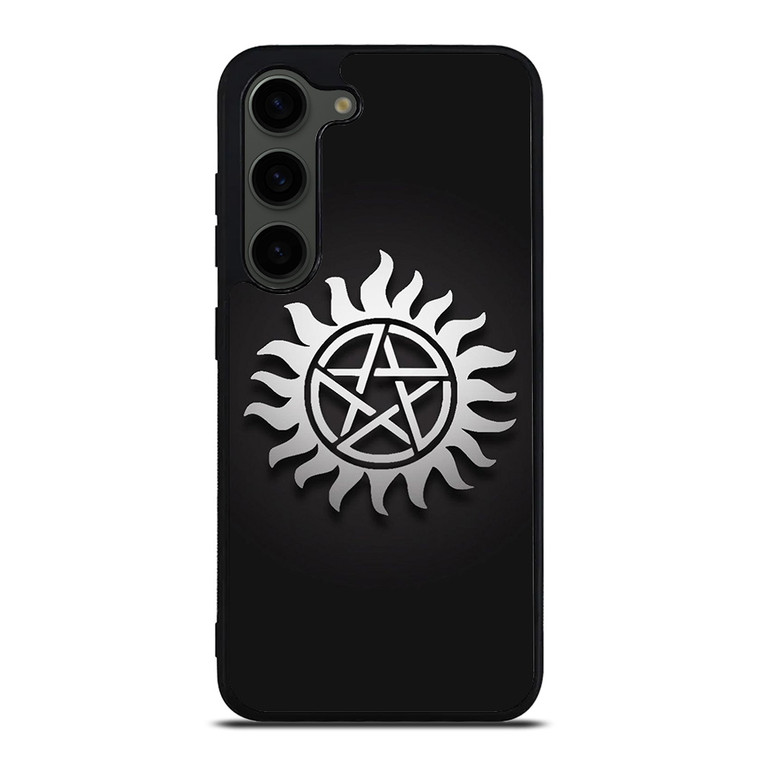 SUPERNATURAL METAL LOGO Samsung Galaxy S23 Plus Case Cover