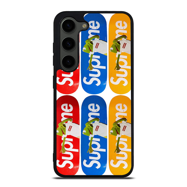 SUPREME SKATEBOARDS KERMIT FROG Samsung Galaxy S23 Plus Case Cover SUPREME SKATEBOARDS KERMIT FROG Samsung Galaxy S23 Plus Case Cover
