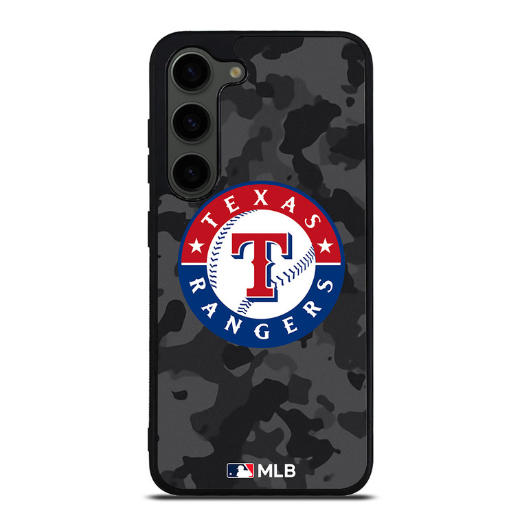 TEXAS RANGERS BASEBALL BLACK CAMO Samsung Galaxy S23 Plus Case Cover