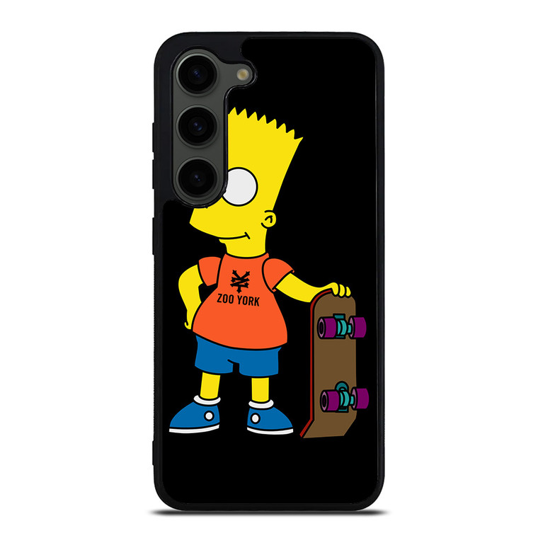 THE SIMPSONS ZOO YORK SKATEBOARD 2 Samsung Galaxy S23 Plus Case Cover