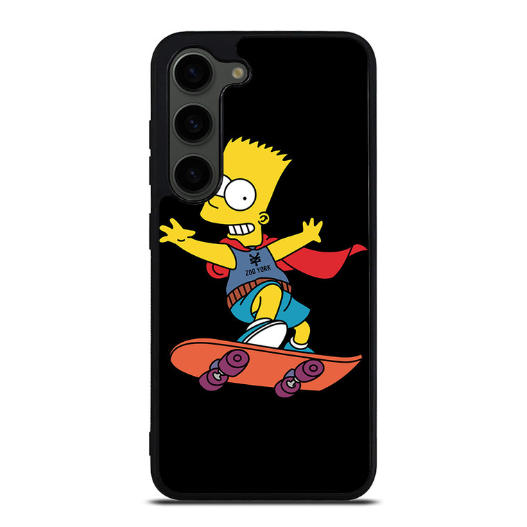 THE SIMPSONS ZOO YORK SKATEBOARD Samsung Galaxy S23 Plus Case Cover