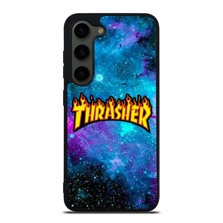 THRASHER SKATEBOARD NEBULA Samsung Galaxy S23 Plus Case Cover