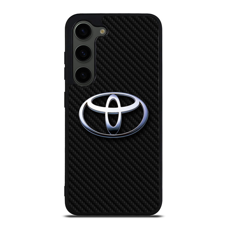 TOYOTA MOTOR CARBON FIBER Samsung Galaxy S23 Plus Case Cover
