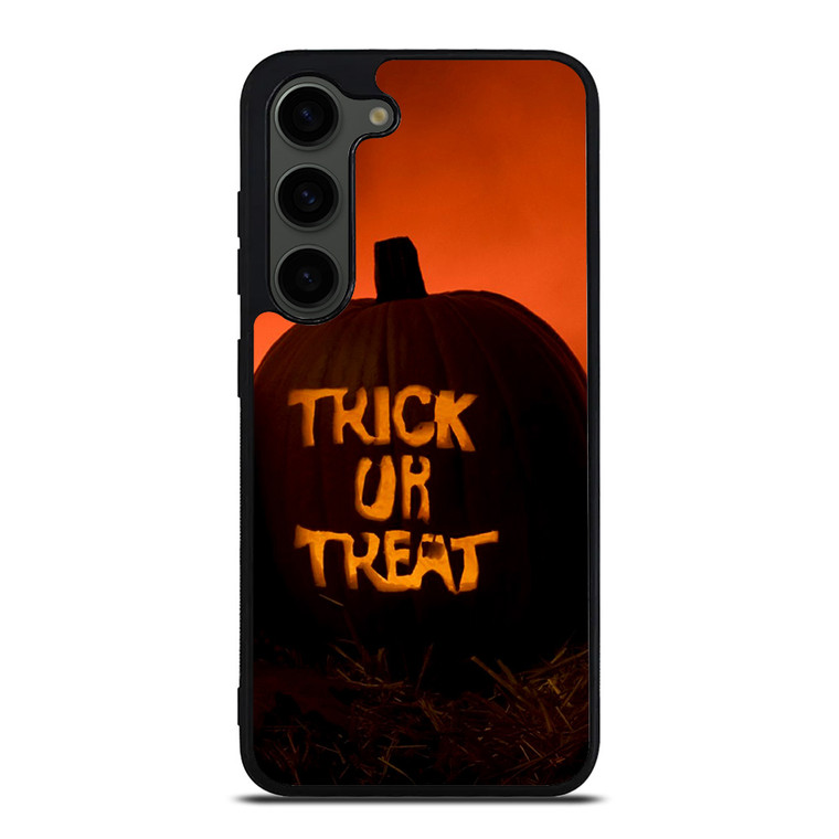TRICK OR TREAT HALLOWEEN PUMPKIN Samsung Galaxy S23 Plus Case Cover