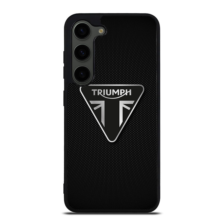 TRIUMPH CARBON FIBER Samsung Galaxy S23 Plus Case Cover TRIUMPH CARBON FIBER Samsung Galaxy S23 Plus Case Cover