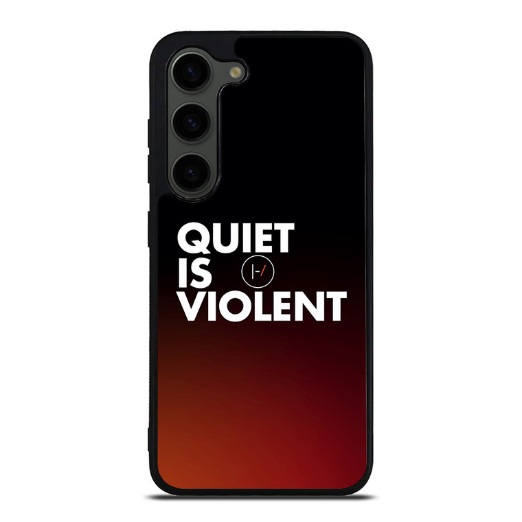 TWENTY ONE PILOTS QUIET IS VIOLENT Samsung Galaxy S23 Plus Case Cover