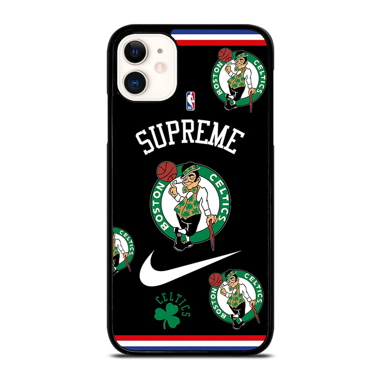 BOSTON CELTICS NBA X SUPREME NIKE iPhone 11 Case Cover