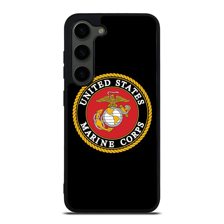 UNITED STATES MARINE CORPS LOGO Samsung Galaxy S23 Plus Case Cover