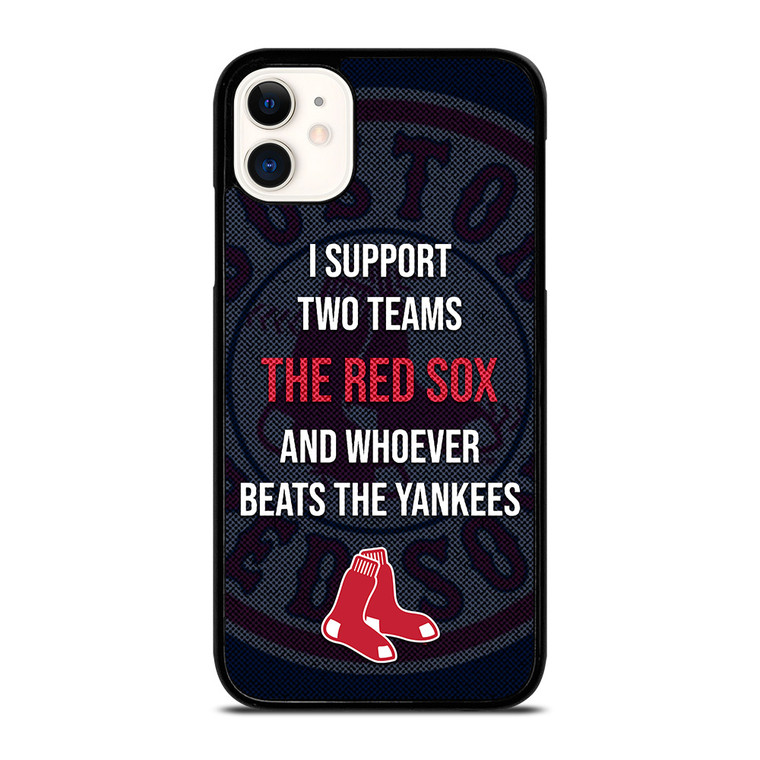 BOSTON RED SOX MLB BASEBALL BANTER FANS 2 iPhone 11 Case Cover