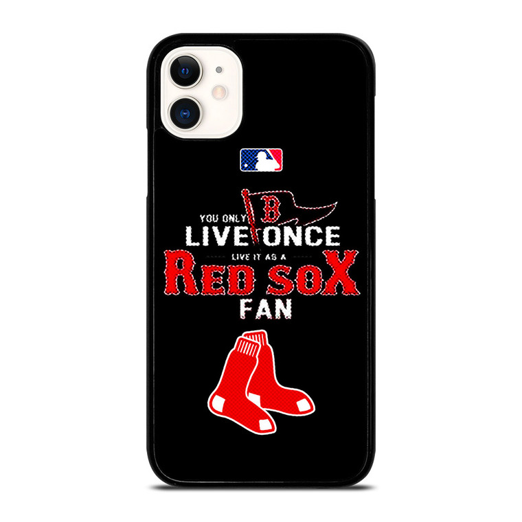 BOSTON RED SOX MLB BASEBALL FANS iPhone 11 Case Cover