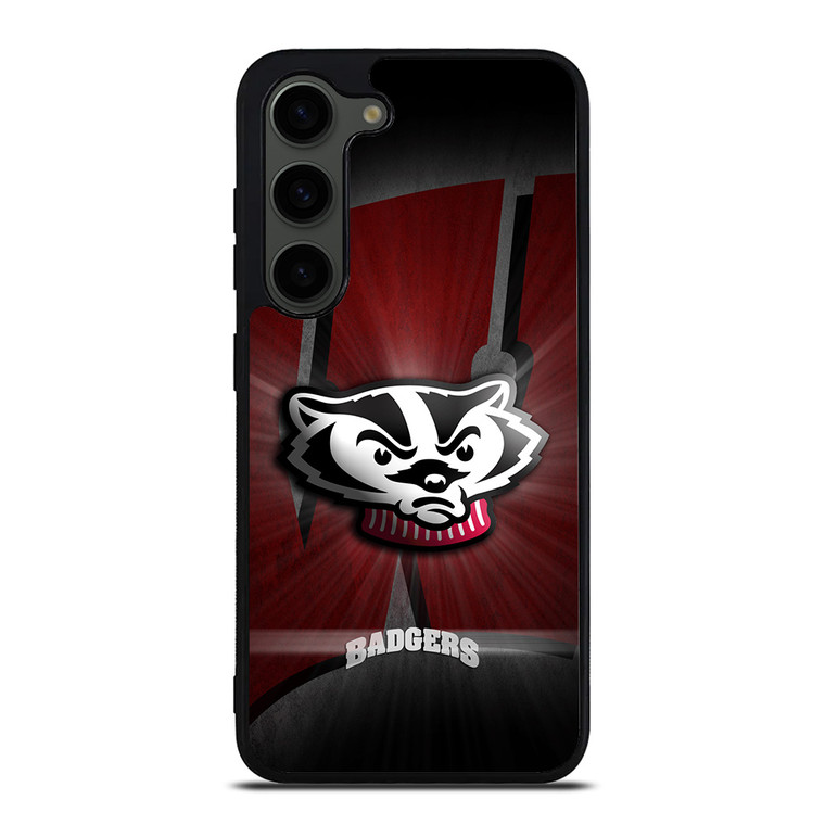 WISCONSIN BADGERS FOOTBALL LOGO Samsung Galaxy S23 Plus Case Cover