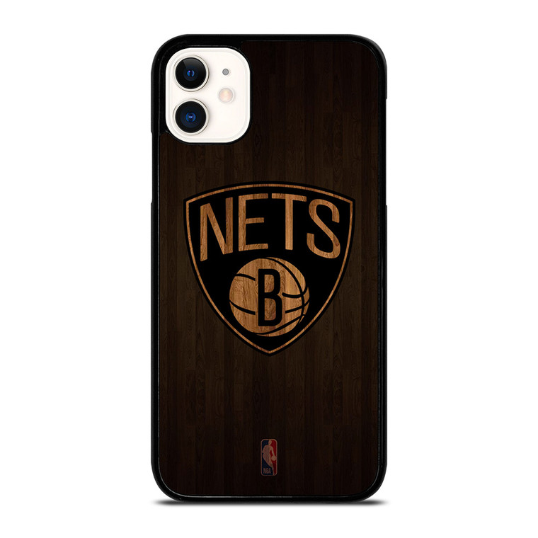 BROOKLYN NETS BASKETBALL COURT NBA iPhone 11 Case Cover