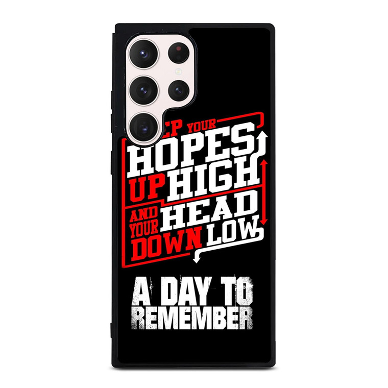 A DAY TO REMEMBER QUOTES Samsung Galaxy S23 Ultra Case Cover