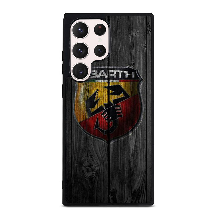 ABARTH CAR WOODEN LOGO Samsung Galaxy S23 Ultra Case Cover