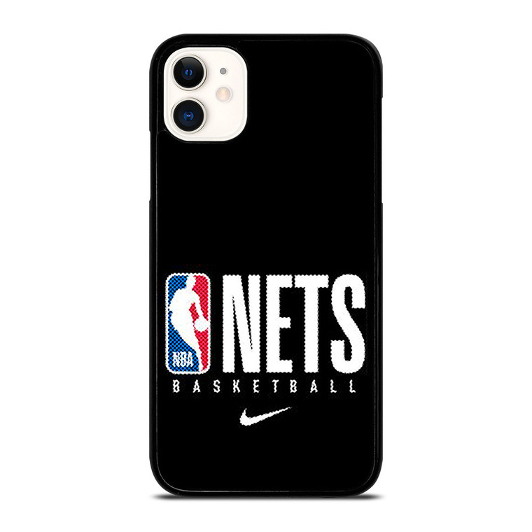 BROOKLYN NETS NBA BASKETBALL LOGO iPhone 11 Case Cover