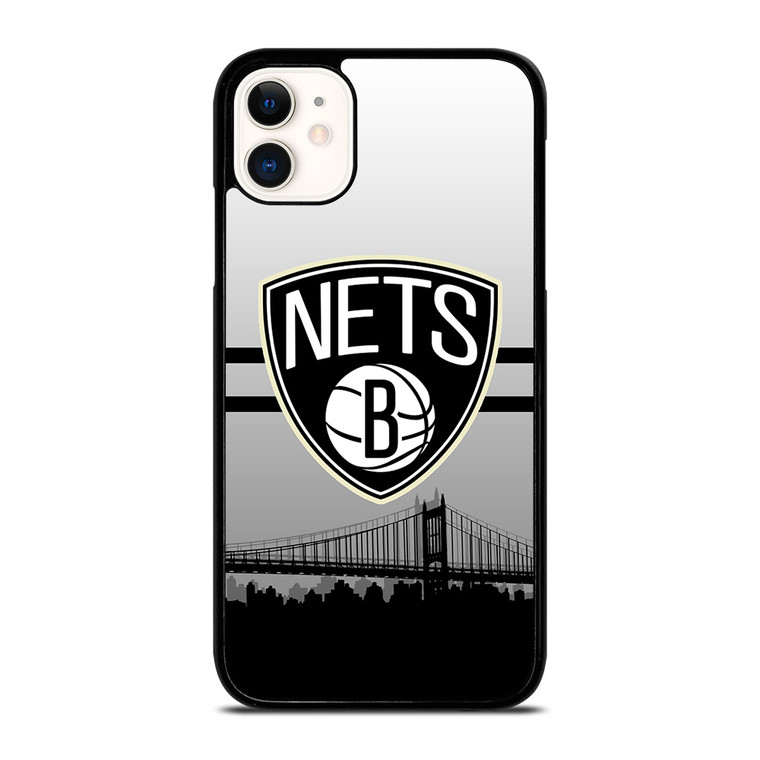 BROOKLYN NETS NBA SKYLINE iPhone 11 Case Cover