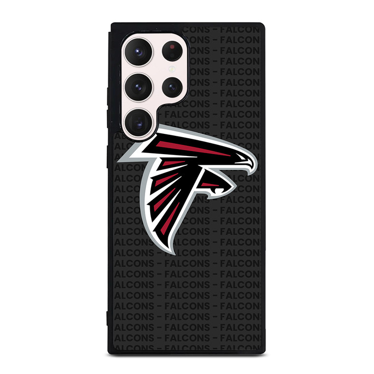 ATLANTA FALCONS FOOTBALL TEXT Samsung Galaxy S23 Ultra Case Cover