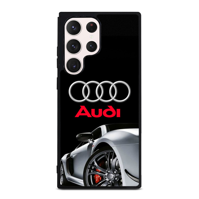 AUDI CAR LOGO 2 Samsung Galaxy S23 Ultra Case Cover AUDI CAR LOGO 2 Samsung Galaxy S23 Ultra Case Cover
