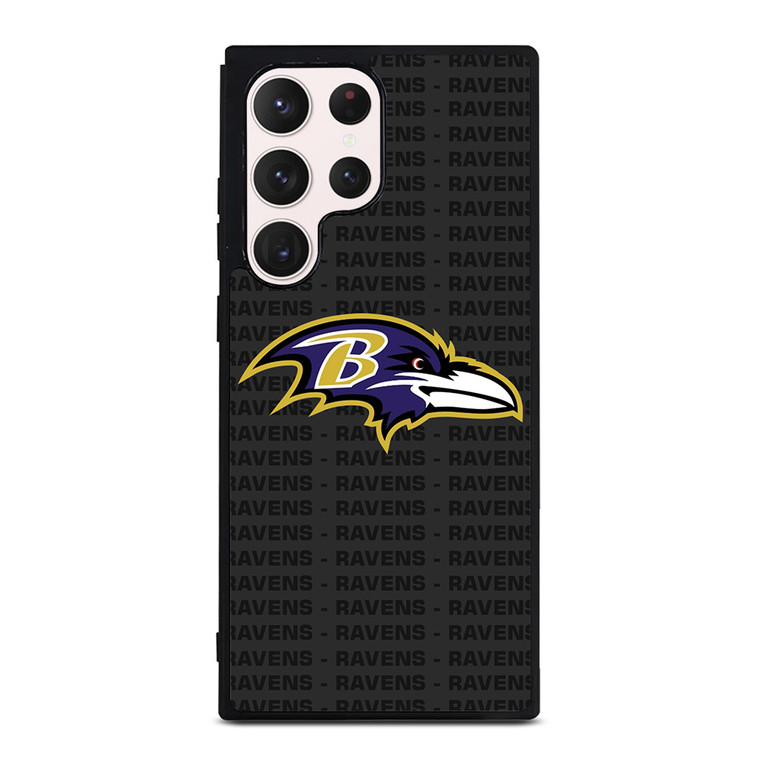 BALTIMORE RAVENS FOOTBALL TEXT Samsung Galaxy S23 Ultra Case Cover