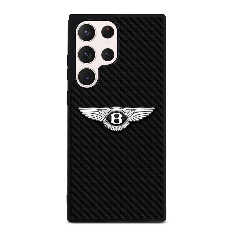 BENTLEY MOTORS CARBON FIBER Samsung Galaxy S23 Ultra Case Cover