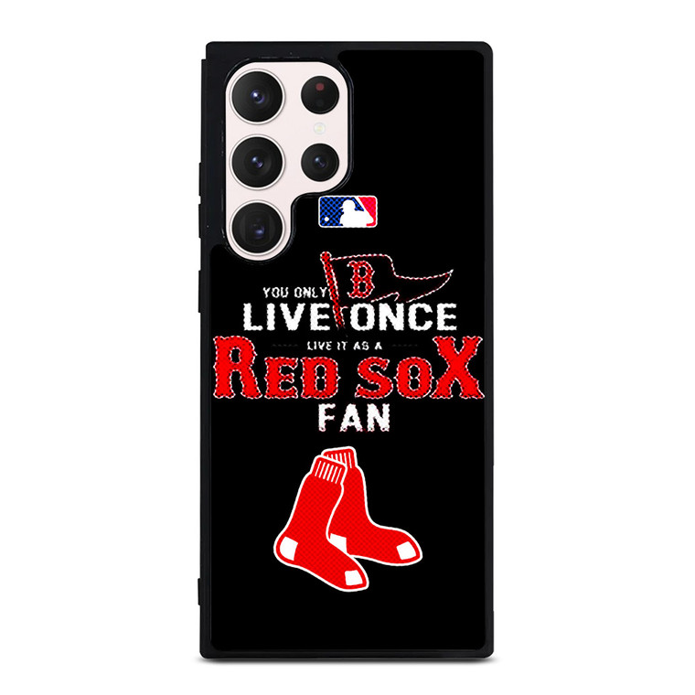 BOSTON RED SOX MLB BASEBALL FANS Samsung Galaxy S23 Ultra Case Cover BOSTON RED SOX MLB BASEBALL FANS Samsung Galaxy S23 Ultra Case Cover