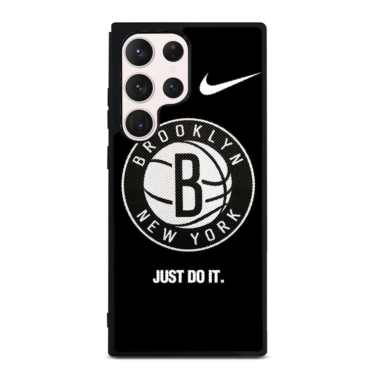 BROOKLYN NETS NBA BASKETBALL LOGO 3 Samsung Galaxy S23 Ultra Case Cover